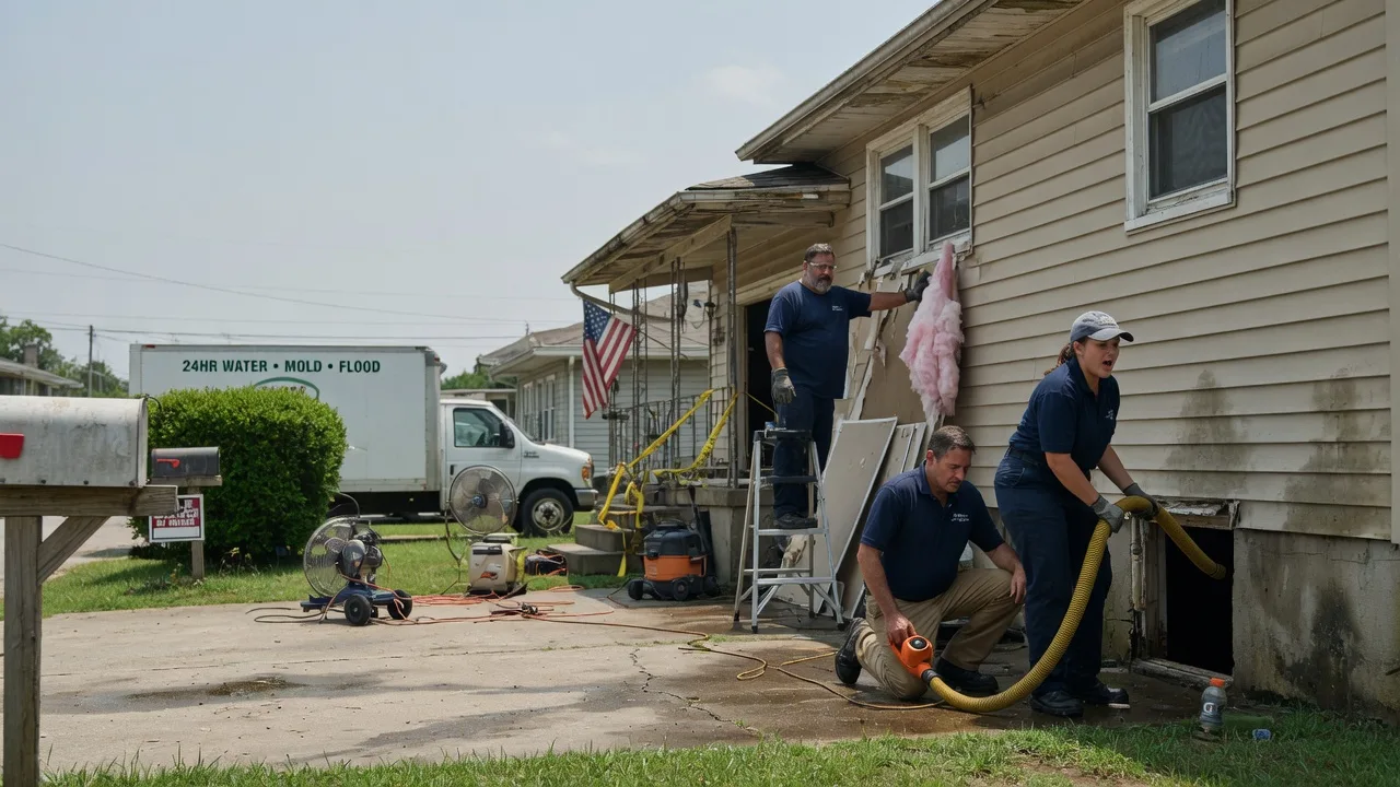 Water Damage Repair in Spanishburg, WV near me